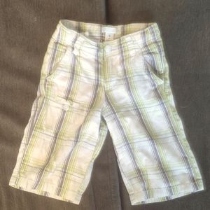 Boys Plaid Shorts